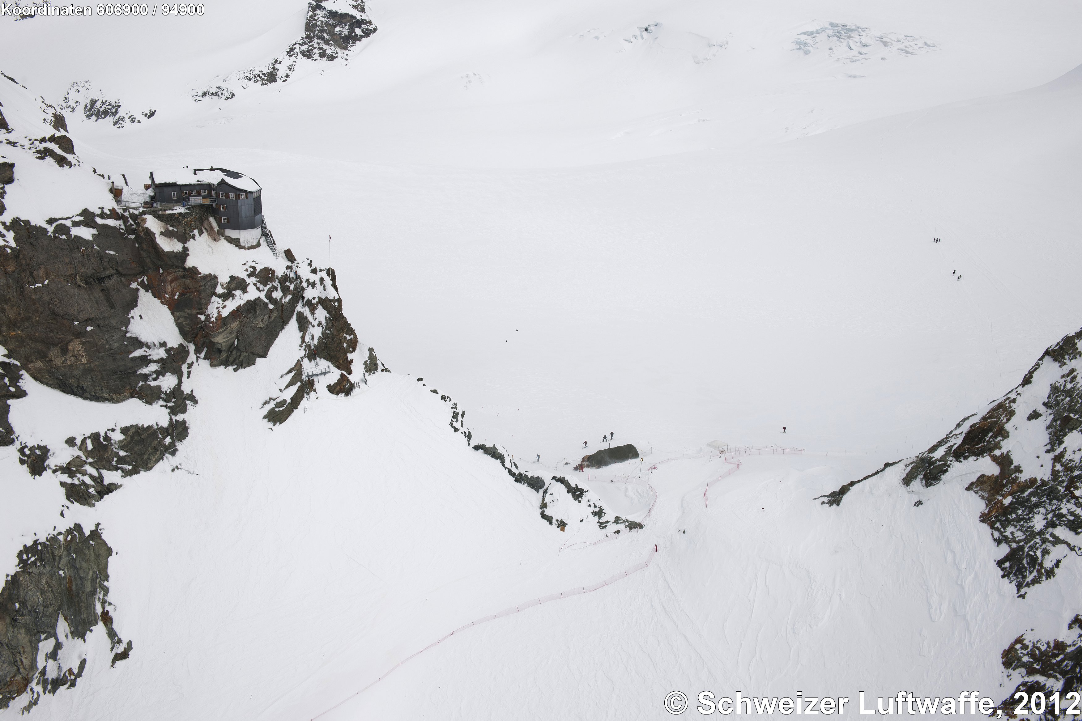 Col de Bertol, Dispositiv Patrouille des Glaciers 2012