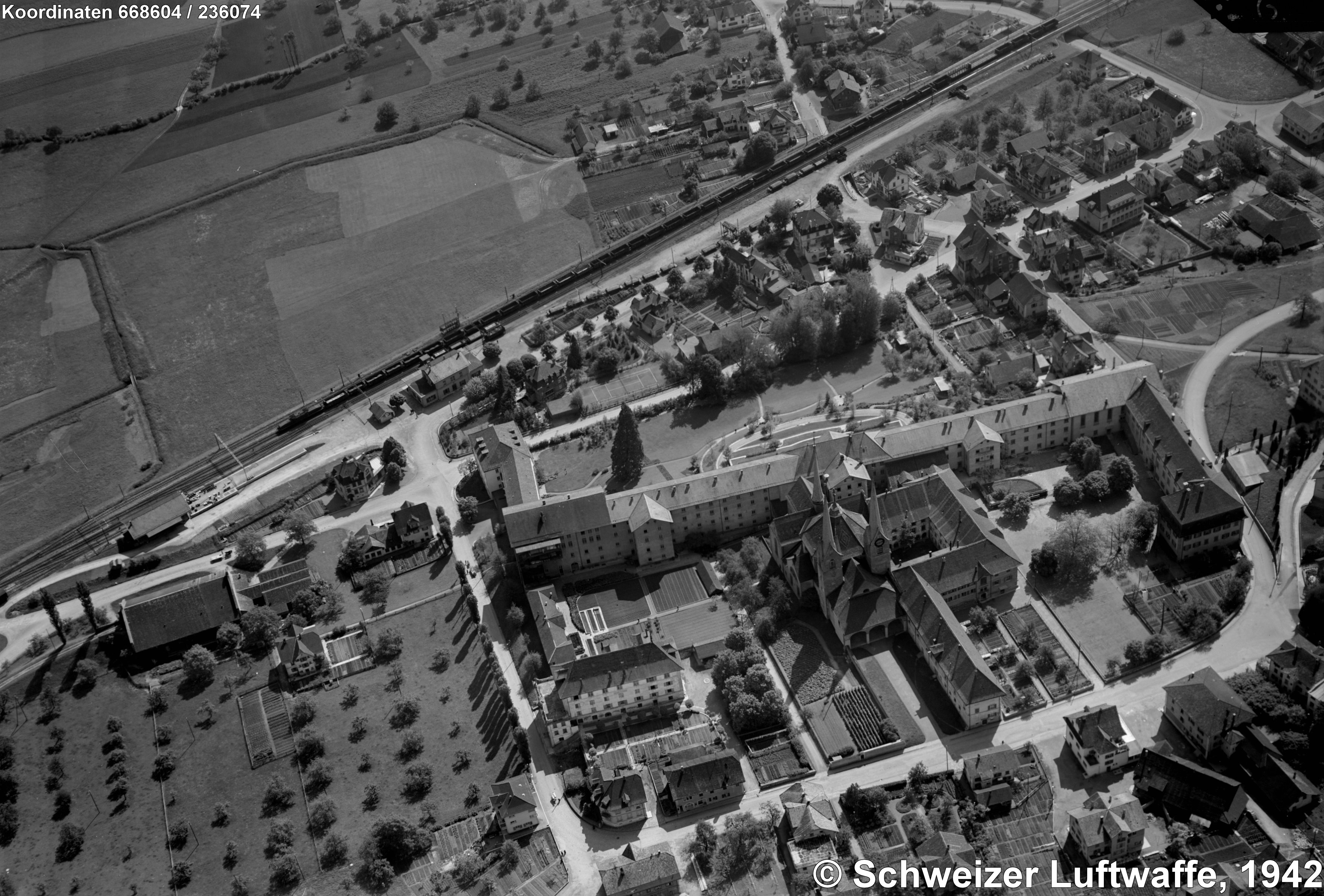 Muri (AG) Kloster 1942 1