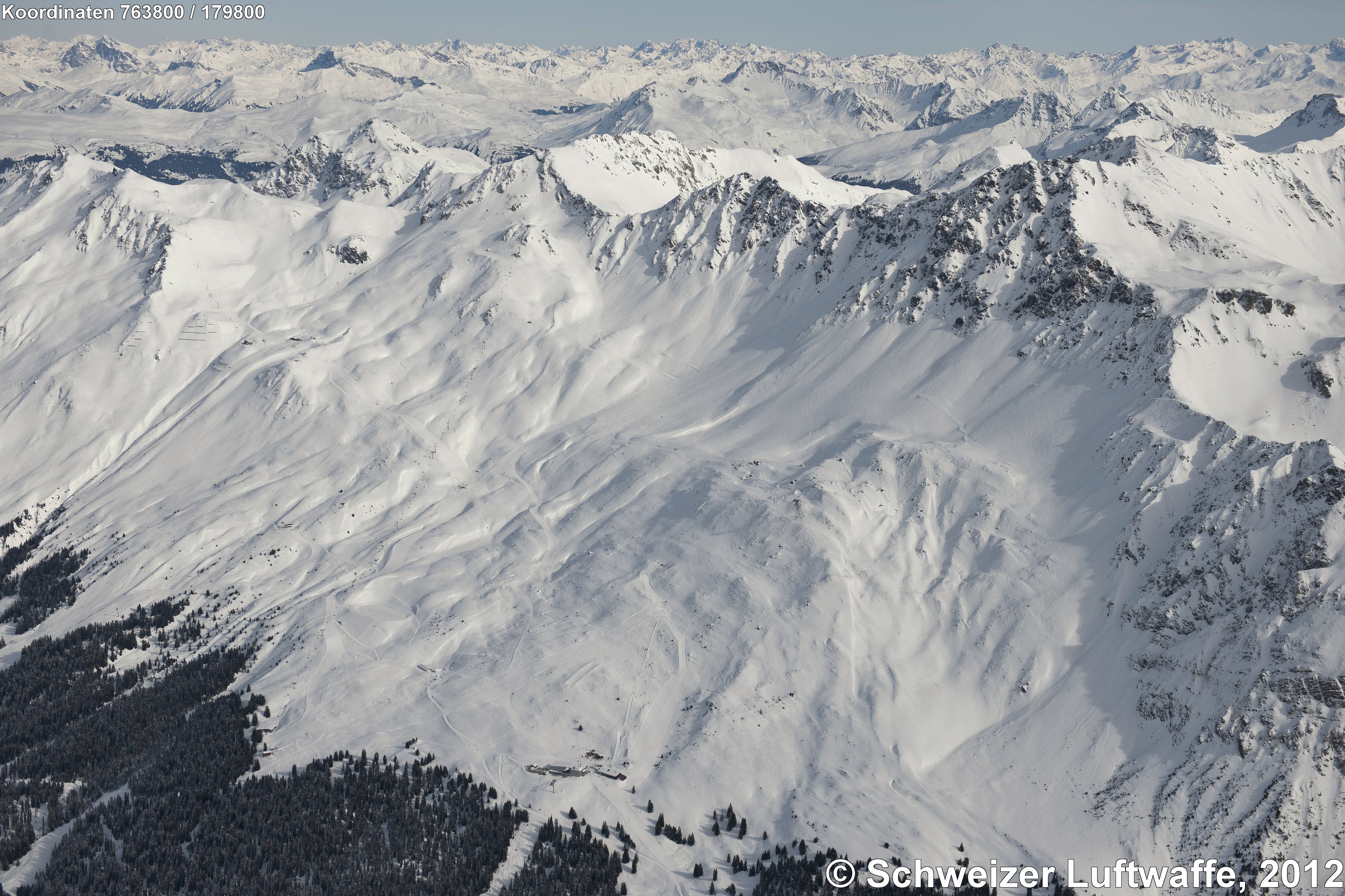 Skigebiet Alp Scharmoin (Position 2'763'325.98, 1'179'535.90), Parpaner Rothorn.